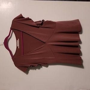 EUC Large Urban Outfittersmauve pink Vneck Top